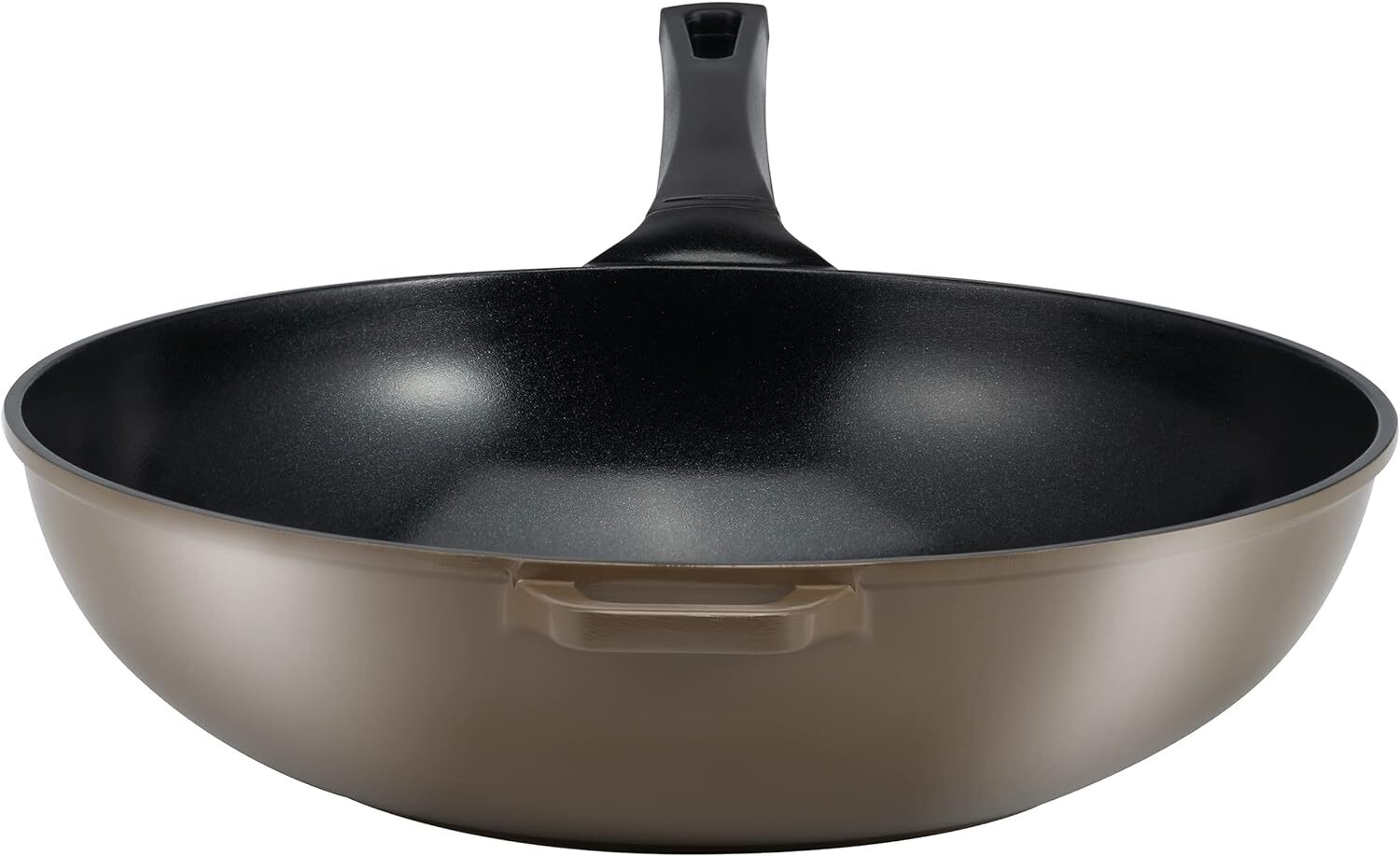 Green Earth Wok by Ozeri Ceramic Non-Stick [3 color options] [12in & 14in sizes]