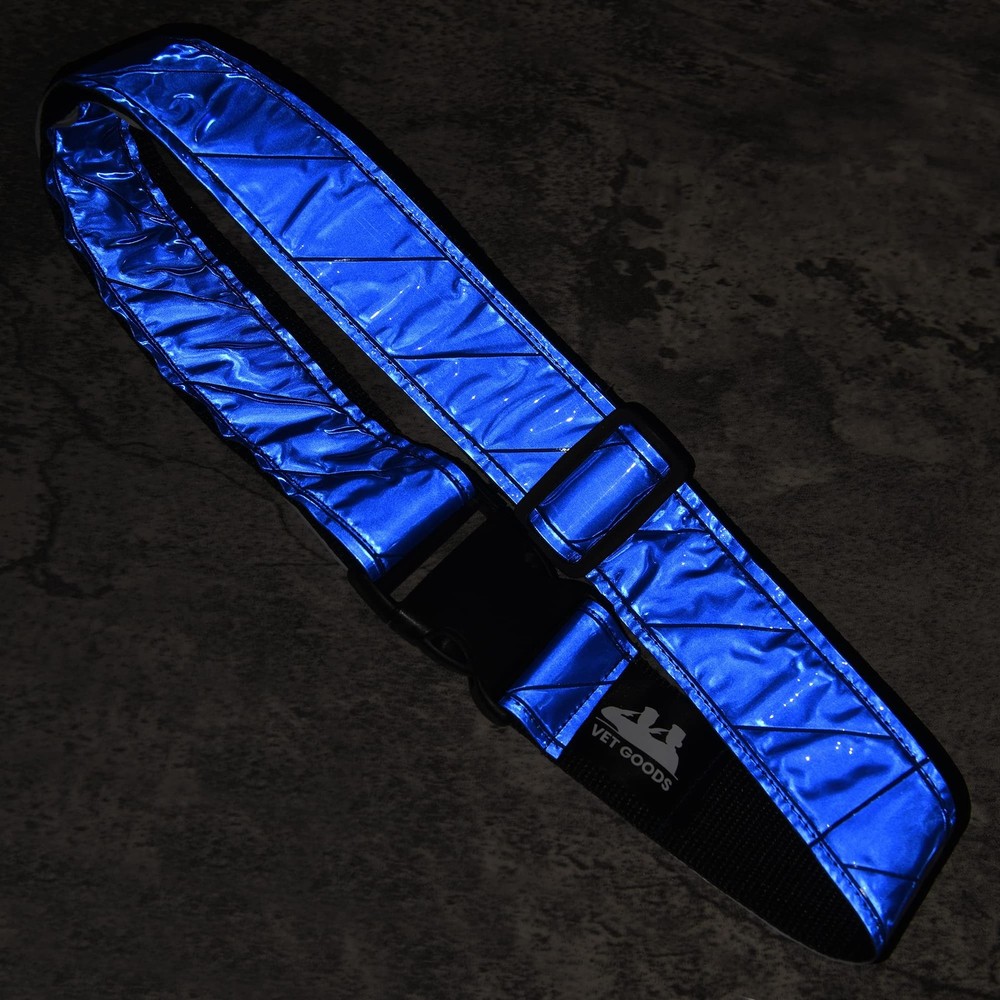 HEAVY DUTY REFLECTIVE BELT (BLUE) Blue