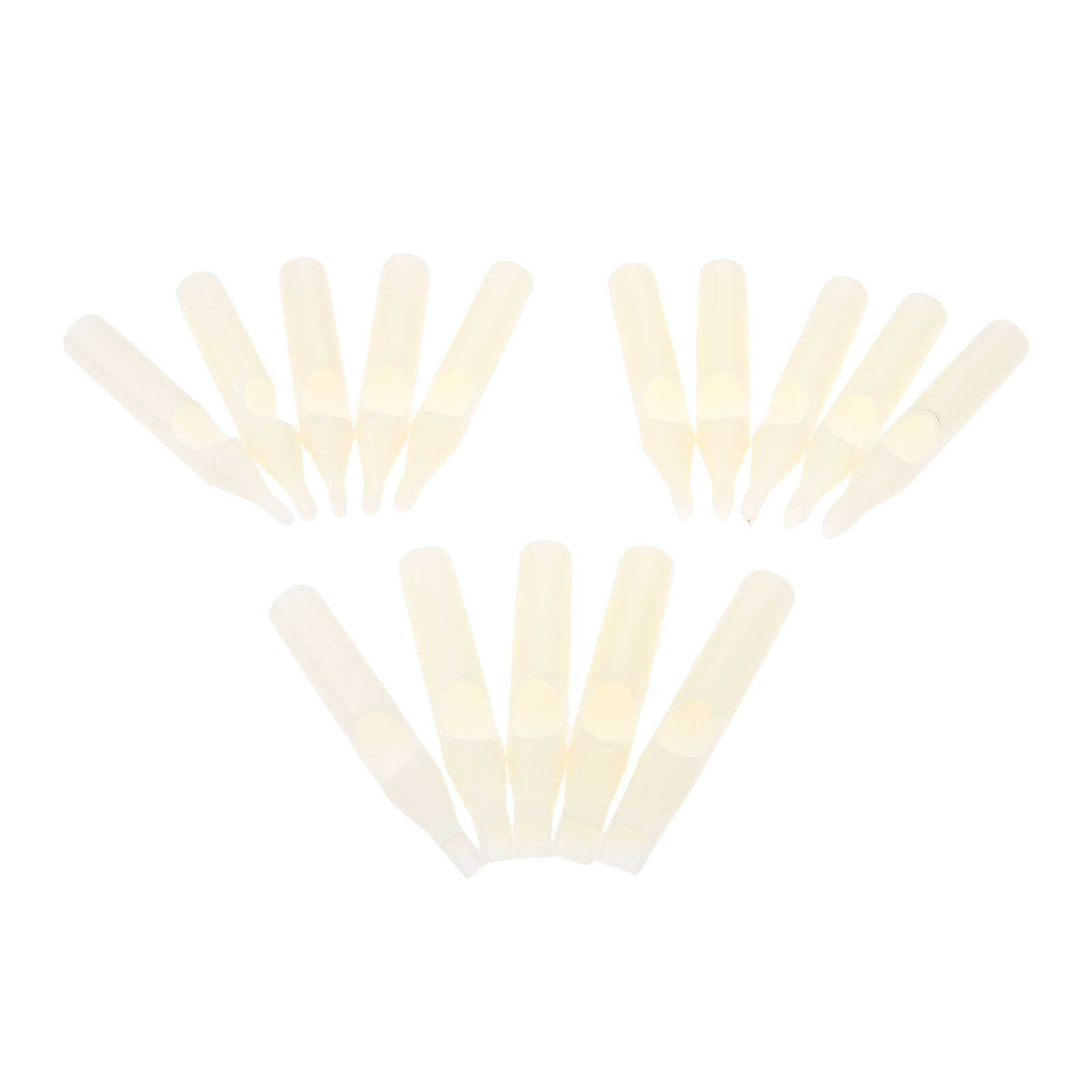 10x Tattoo Disposable Tips Single Use Tattoo Machine Gun Nozzle Tip Needle Tube
