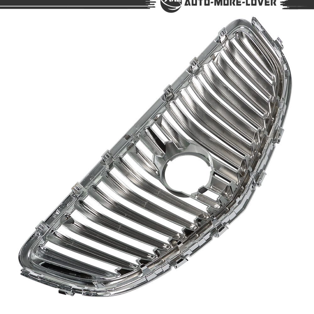 For 2012-2017 Buick Verano Front Bumper Upper Grille Assembly Chrome Replacement