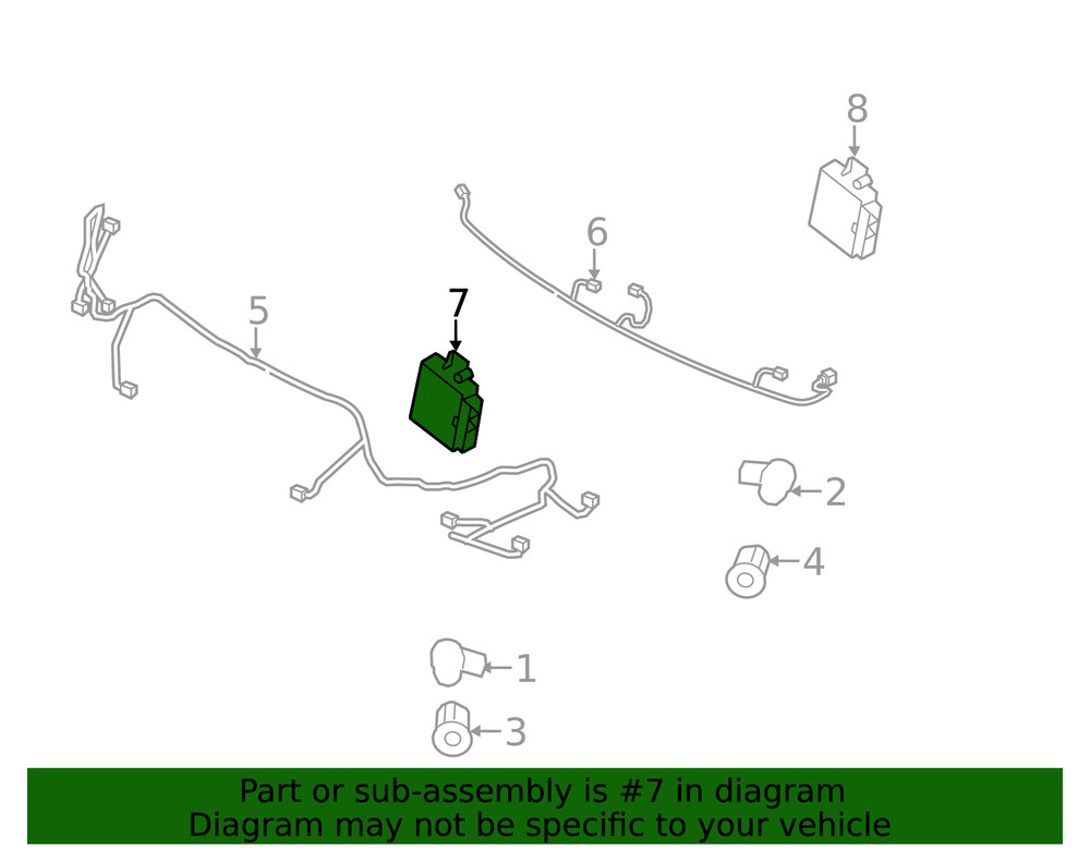 Genuine Ford Control Module CV6Z-15K866-A