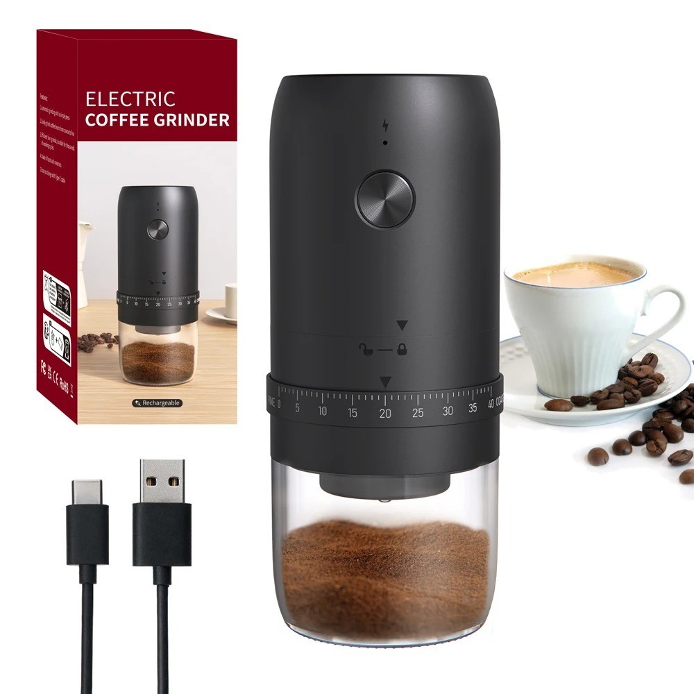 Wireless Electric Coffee Grinder