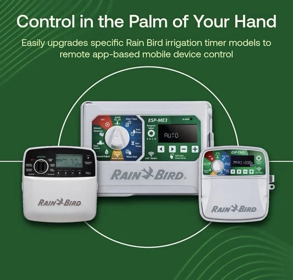 Rain Bird LNK2 WiFi Module App Control Remote Access for ESP-TM2 ESP-ME3