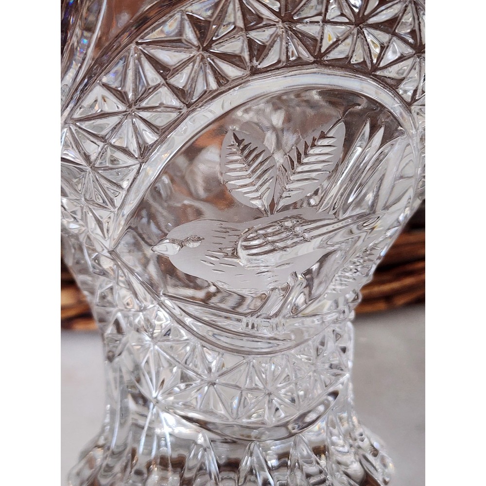 Hofbauer Byrdes German Crystal Spring Easter Basket