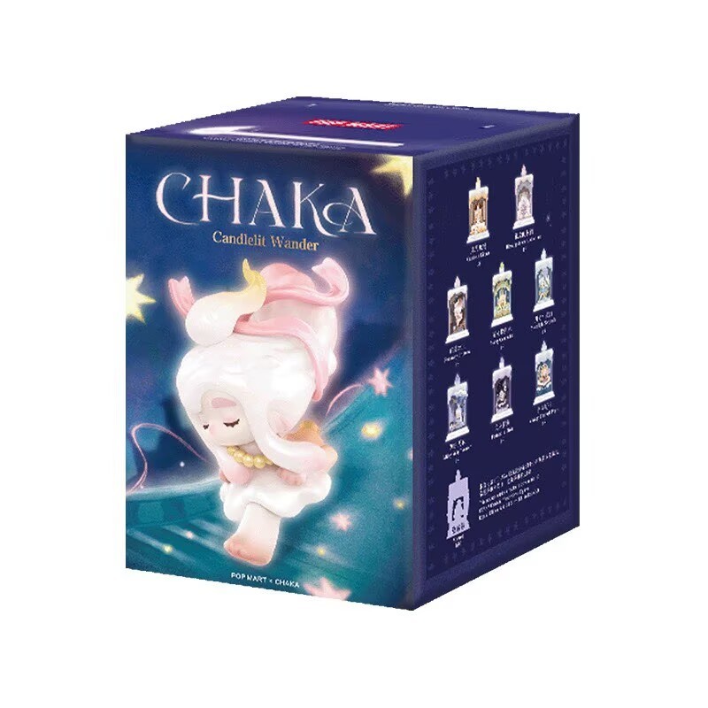 Authentic Chaka Candlelit Wander Series Figure Blind Box Toy Gift Authentic