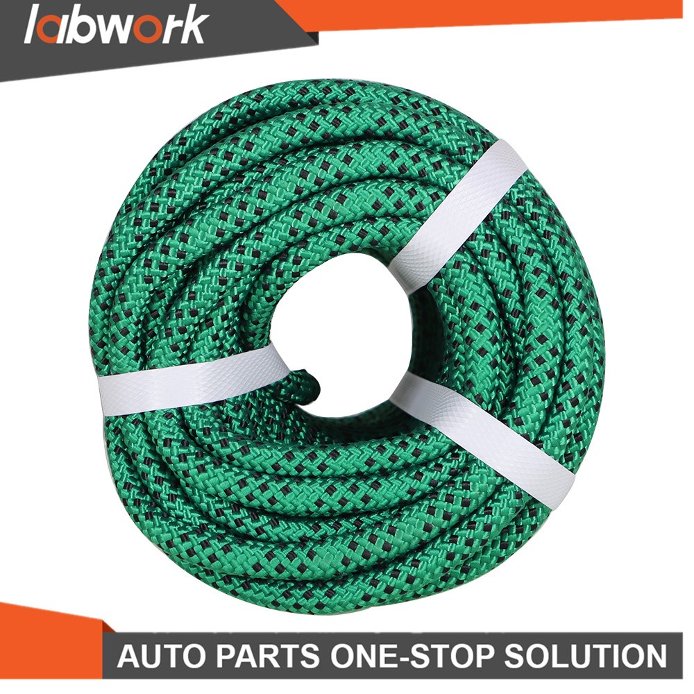 High Strong Pulling Rope Braided Polyest Rope 3/8" × 100' 3520Lbs Rope