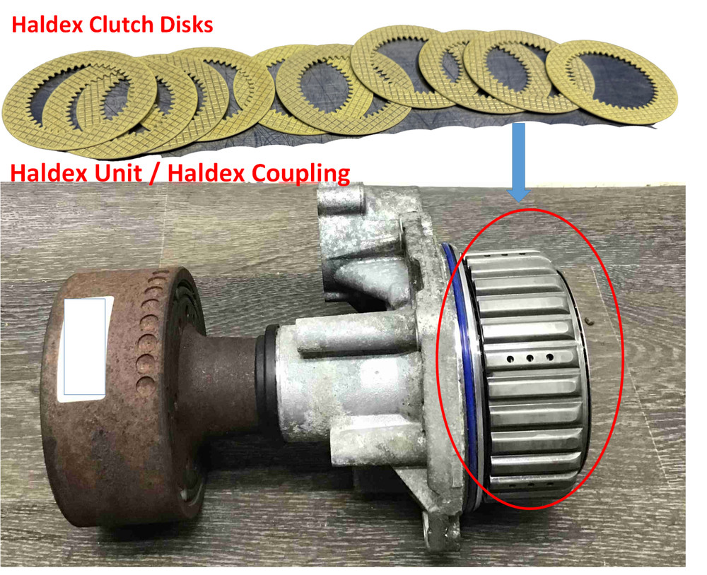 LR101750 Haldex Active Differential Discs Range Rover Evoque