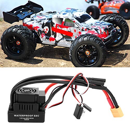 Brushless ESC,Super Fluent Throttle Multiple Functions RC Speed Controller