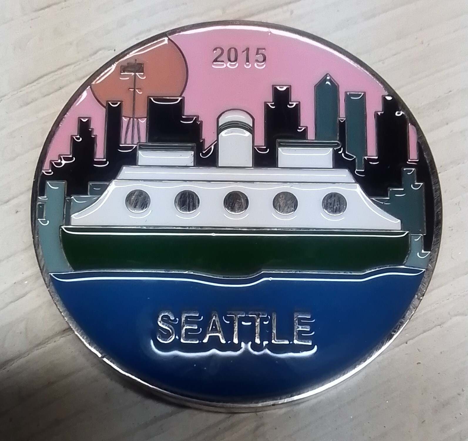 Fernet Branca Seattle 2015 Challenge Coin