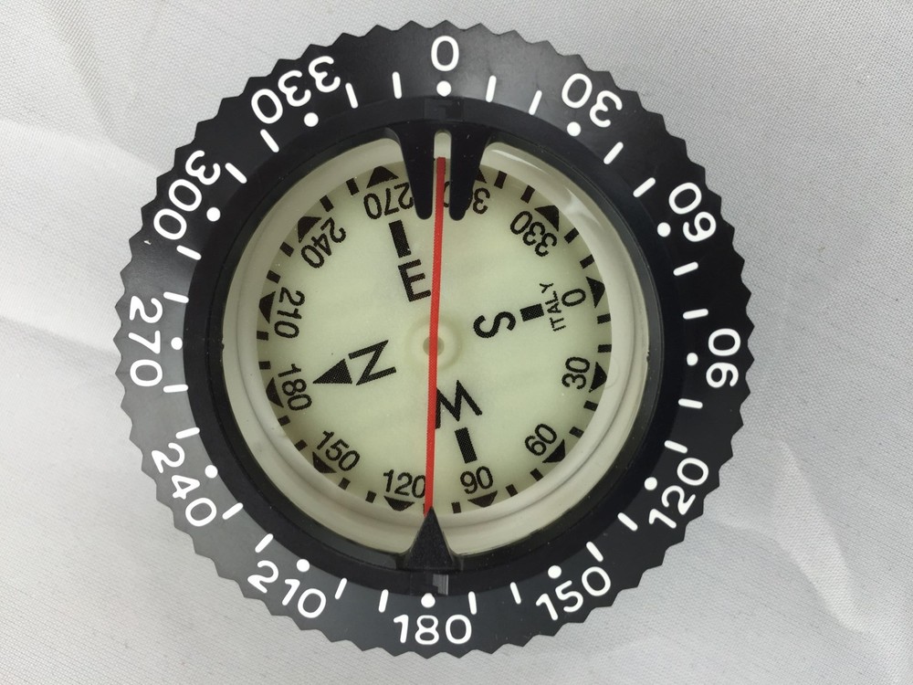 Scuba Diving Navigation Compass Module Replacement Gauge Boot - Made in Italy