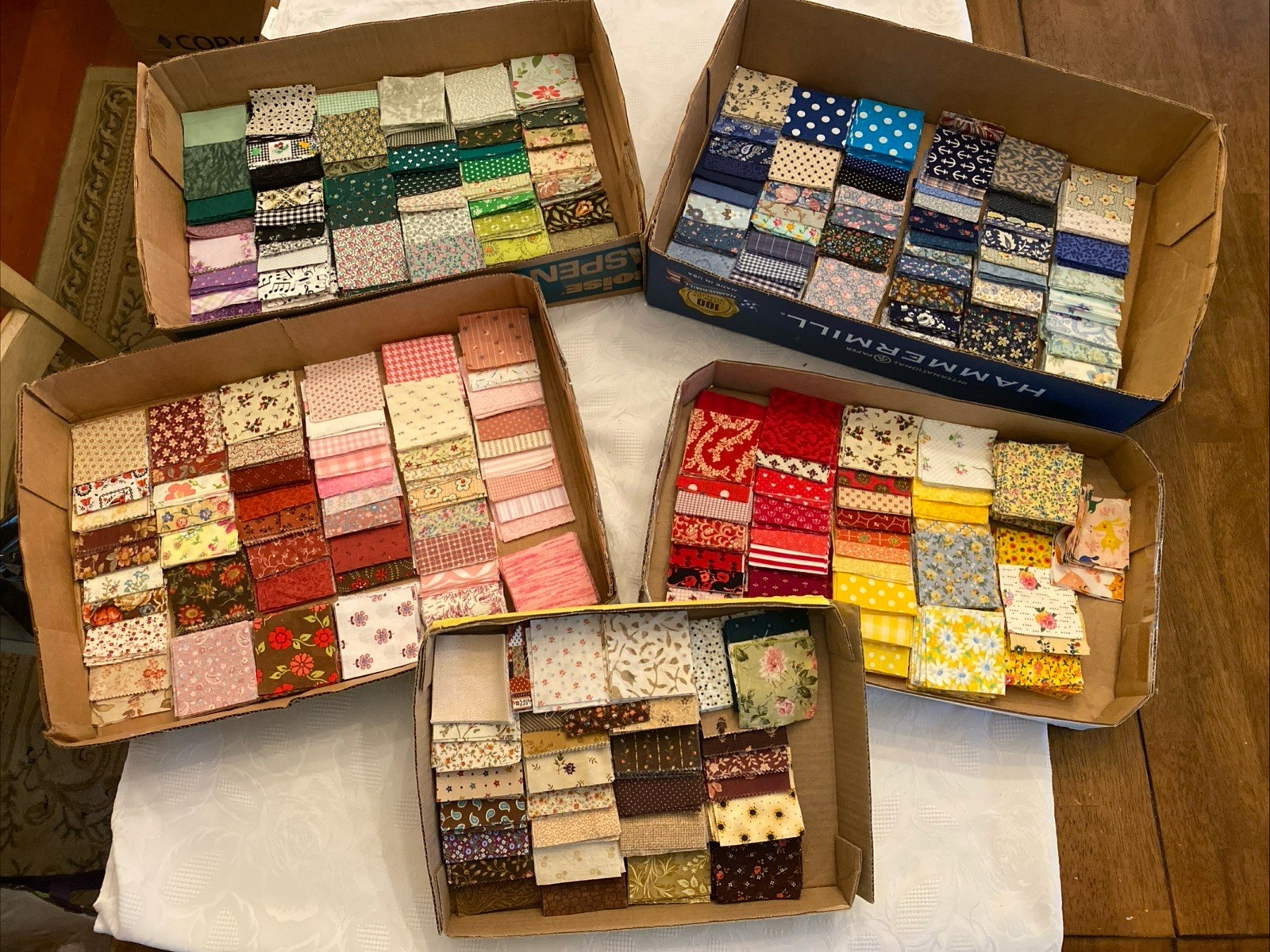 150 2.5 INCH (2.5” X 2.5”) QUILT SQUARES - Cotton Fabric Crafts Sew