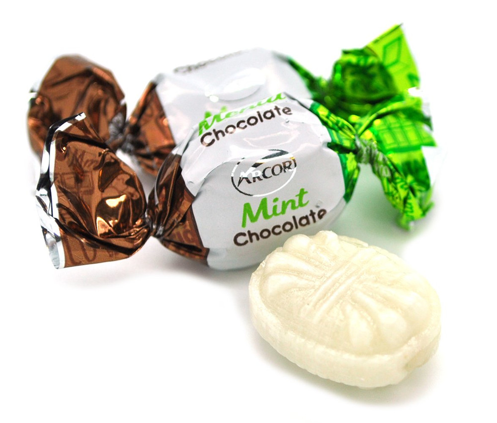 Premium Chocolate Filled Mints | Hard Candy | 2 Pound