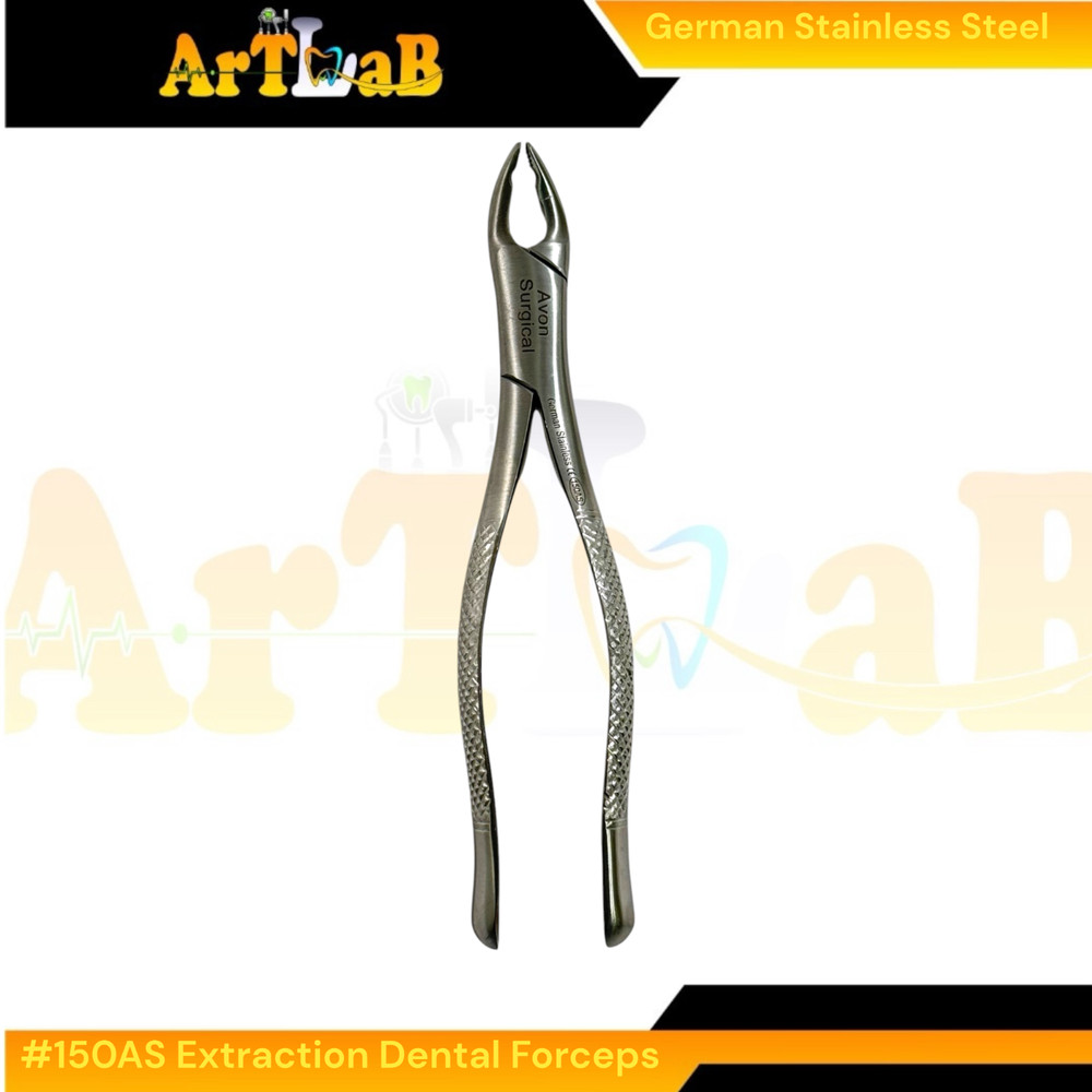 Split Beak Serrated Jaw Extraction Forceps #150AS Universal Upper Extrations