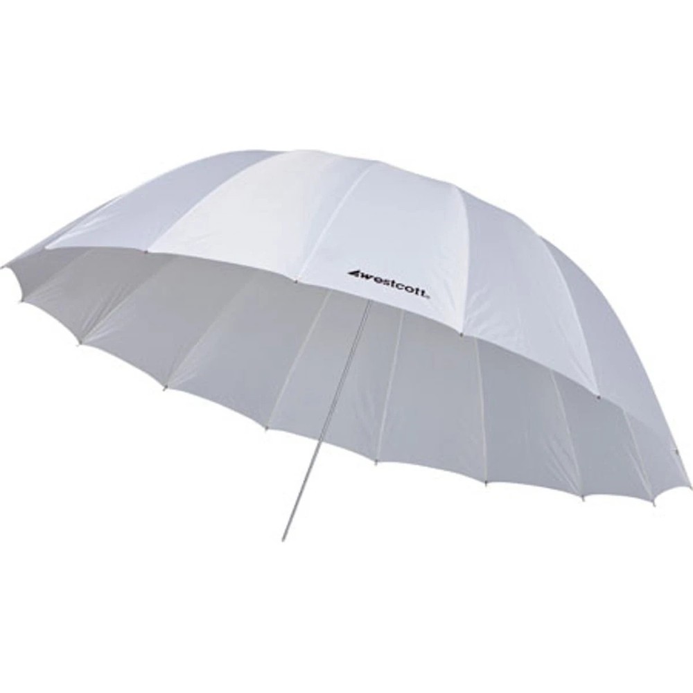 Westcott White Diffusion Parabolic Standard Umbrella (7')