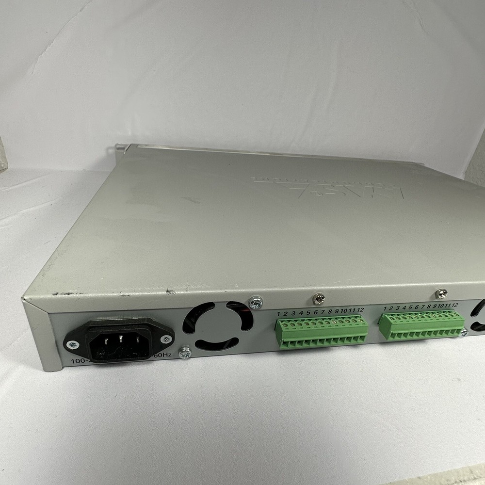 Axis 291–1U 19" Video Rack Complete w/ THREE Q7406 Video Encoder Blades