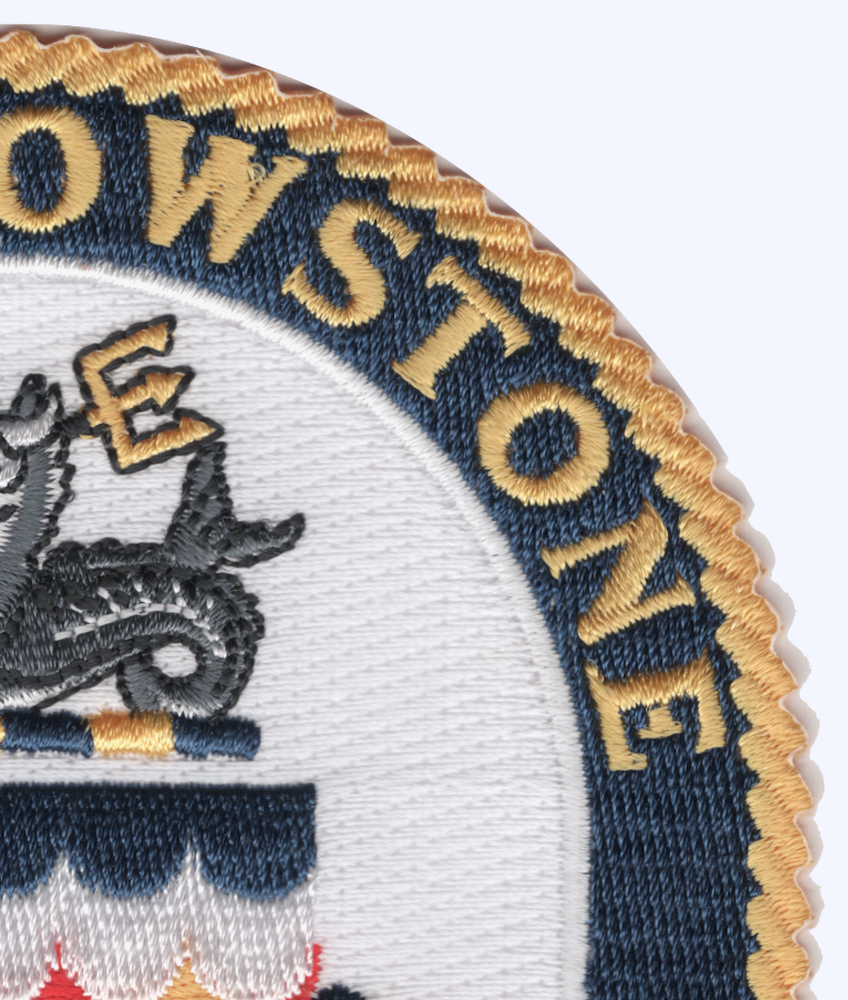 AD-41 USS Yellowstone Patch