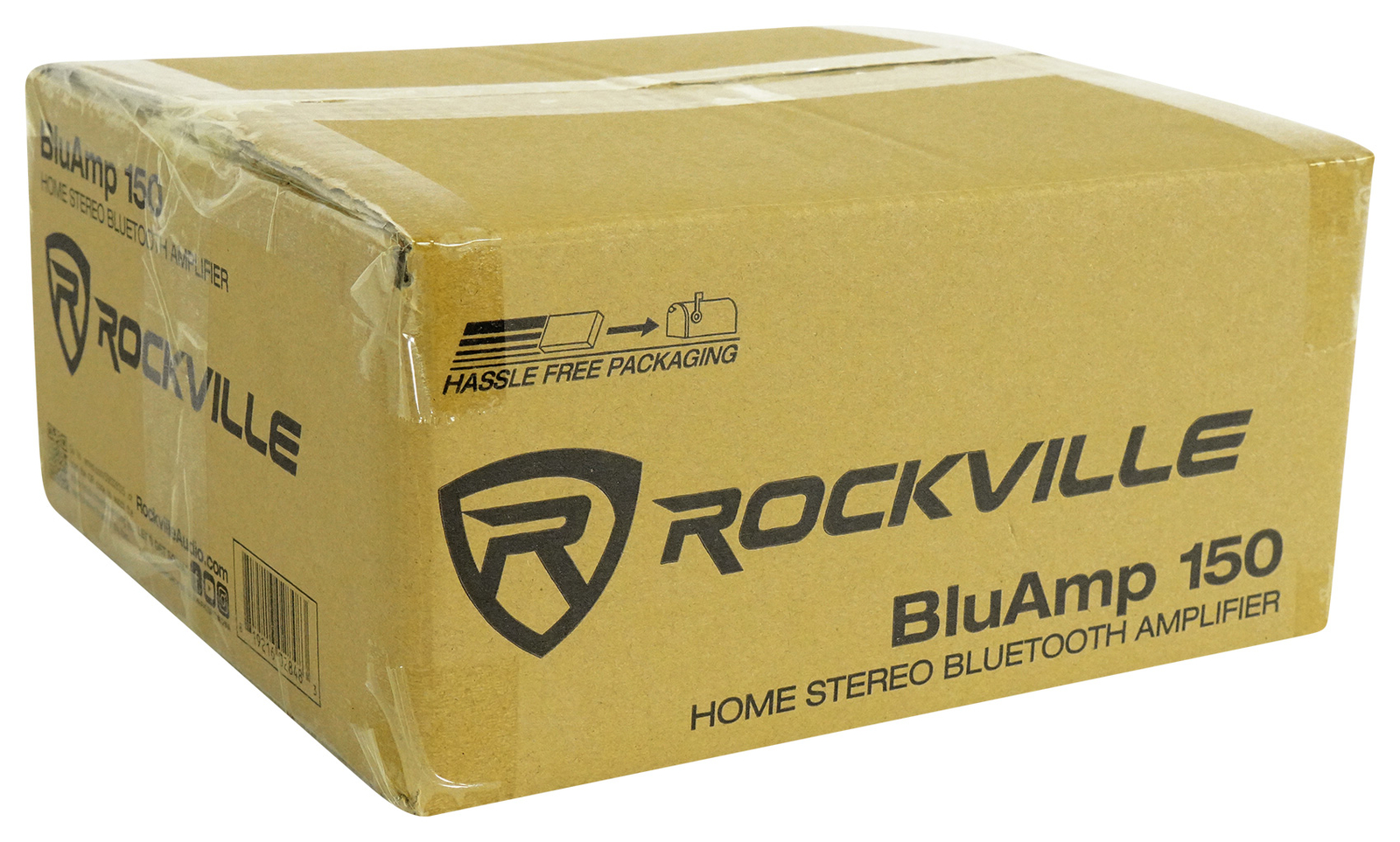 Rockville BLUAMP 150 Home Stereo Bluetooth Amplifier Receiver Optical/Phono/RCA
