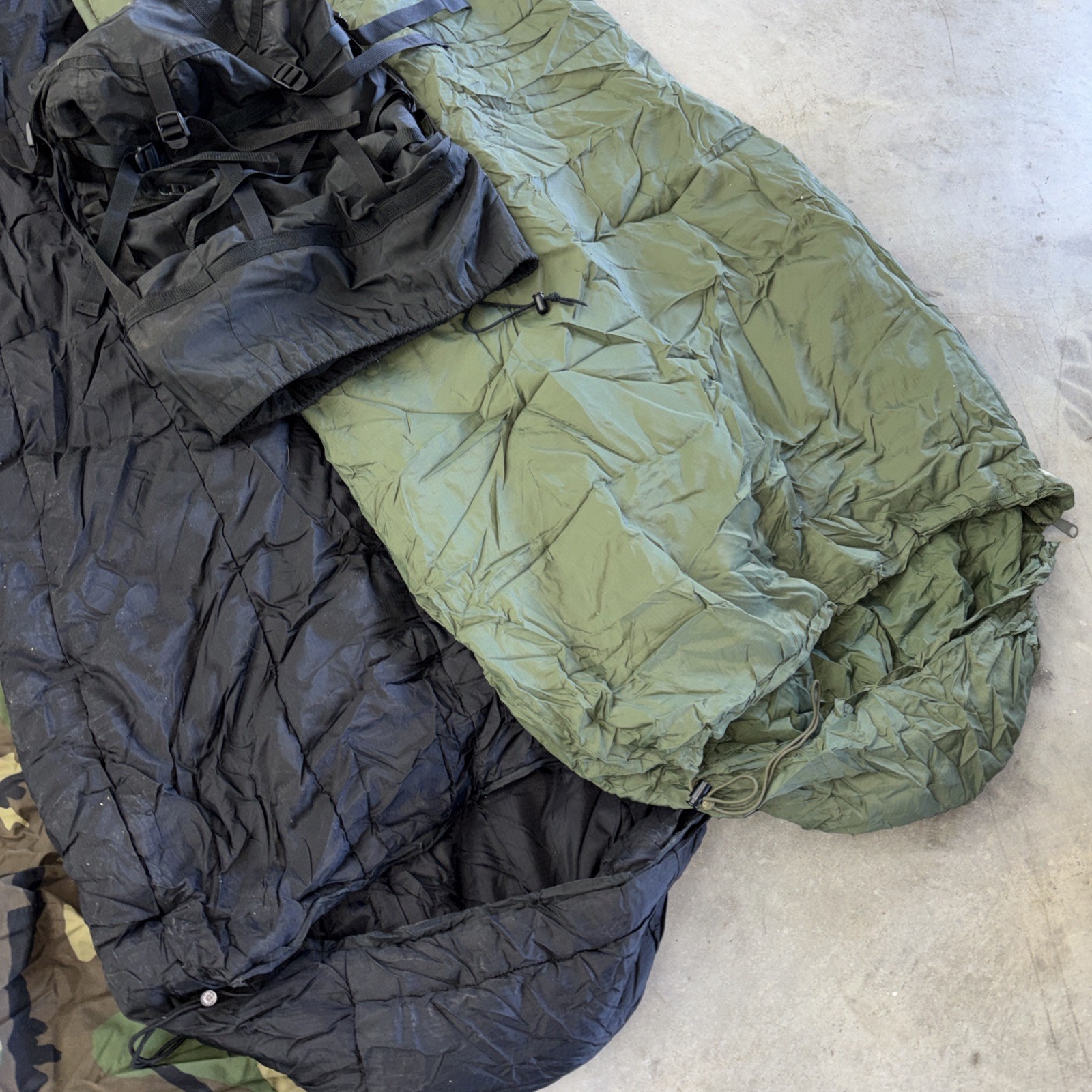 Modular Sleep System (4 - Part) - Used Good Military Sleeping Bag