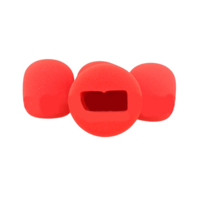 Windproof Microphone Sponge Cover Enhances Sound Black