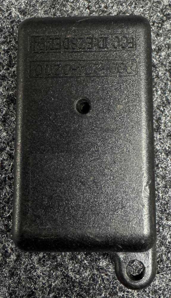 PYTHON 494T EZSDEI494 4 BUTTON REMOTE /VIPER OR PYTHON/USED/ TRANS TEST GOOD