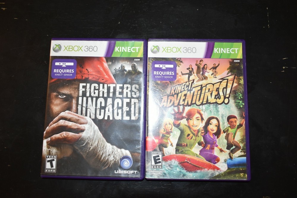 Xbox 360 Kinect and 2 Games Bundle