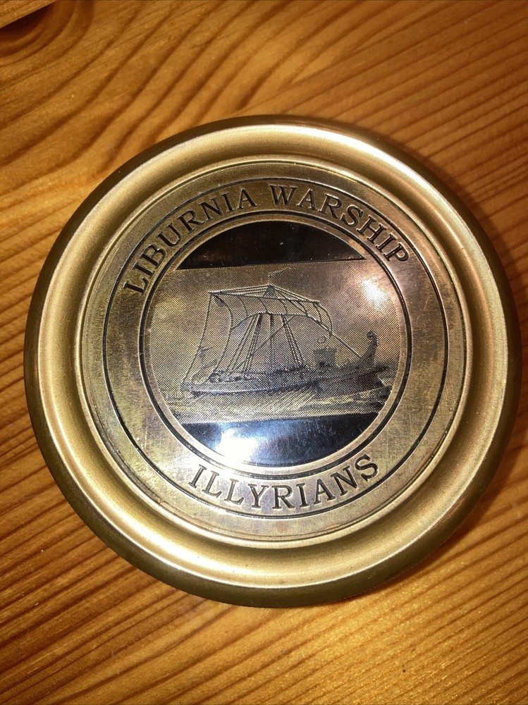 nautical brass compass liburnia warship