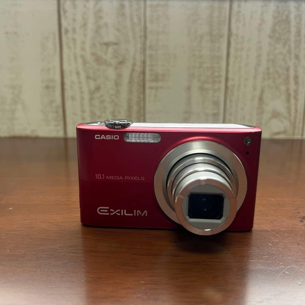Casio EXILIM Compact Digital Camera Red 10.1 Megapixels Tested