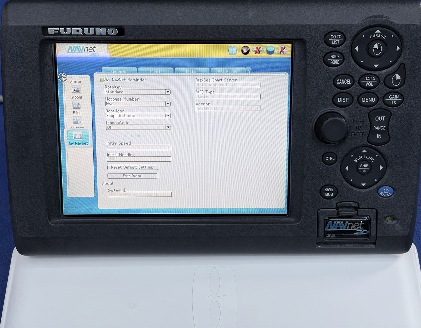 Furuno MFD8 NavNet 3D Chartplotter Multifunction Display - Tested & SW Updated!