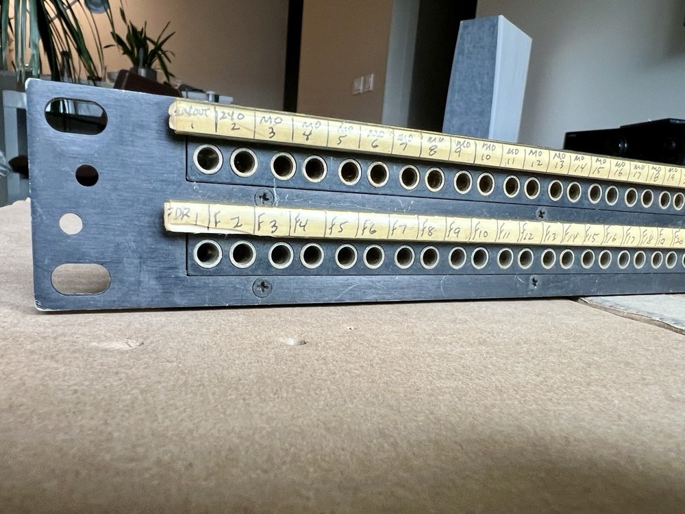 ADC 96 Point TT Audio Patchbays