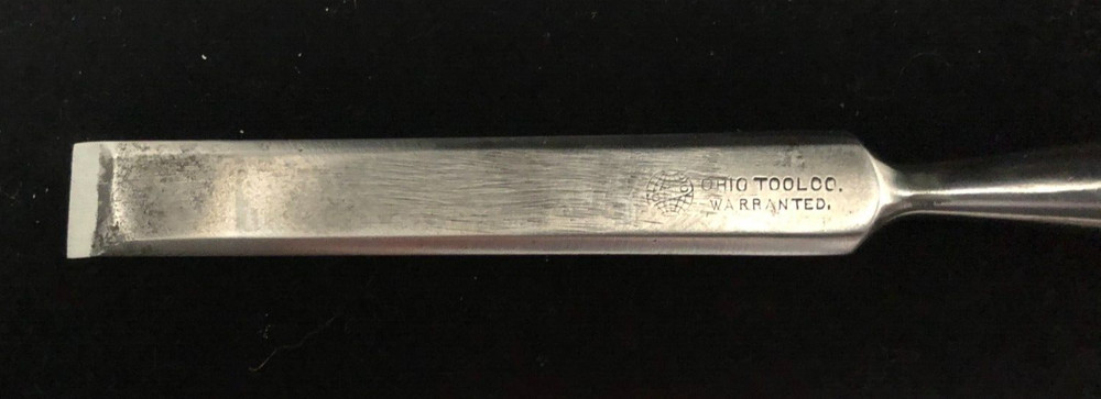 ~ OHIO TOOL CO.~ 3/4” Wide Socket firmer Chisel Warranted