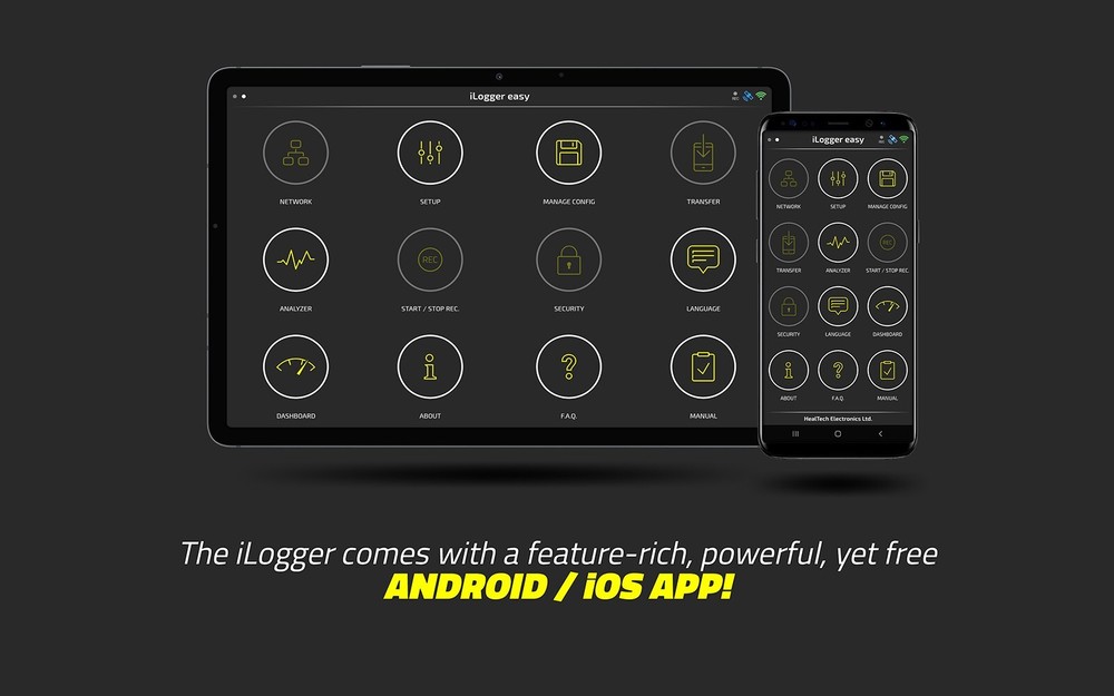Healtech iLogger Advanced Track Data Acquisition Analysis - Flat Track Racing