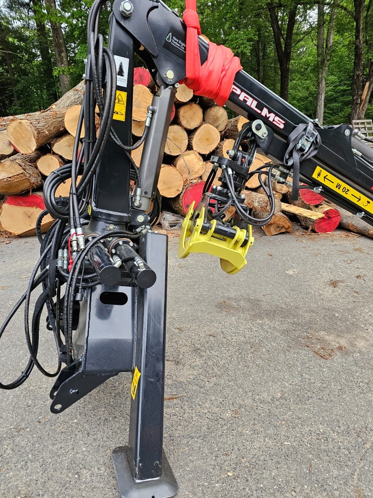 Palms Grapple Loader 2.42-Forestry Trailer Grapple crane