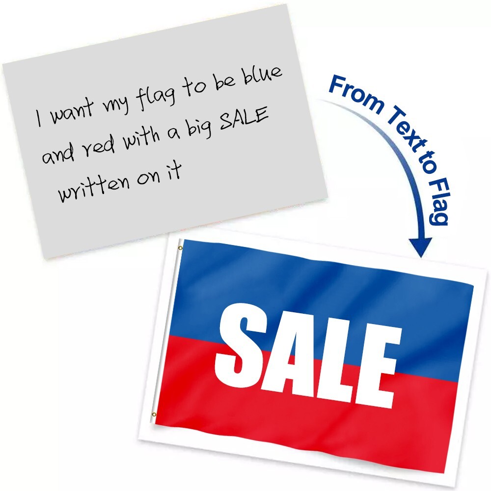 CUSVAL Custom Flag Personalized Flags Banners -We Provide Professional Design