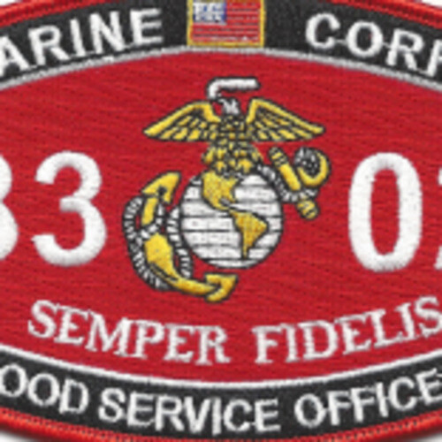 3302 Food Service Officer MOS Patch