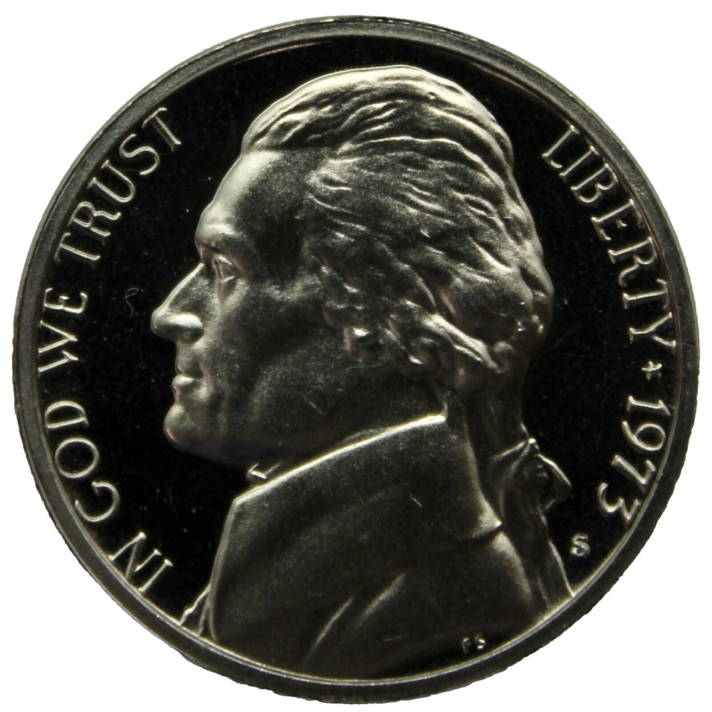 1973-S Proof Jefferson Nickel