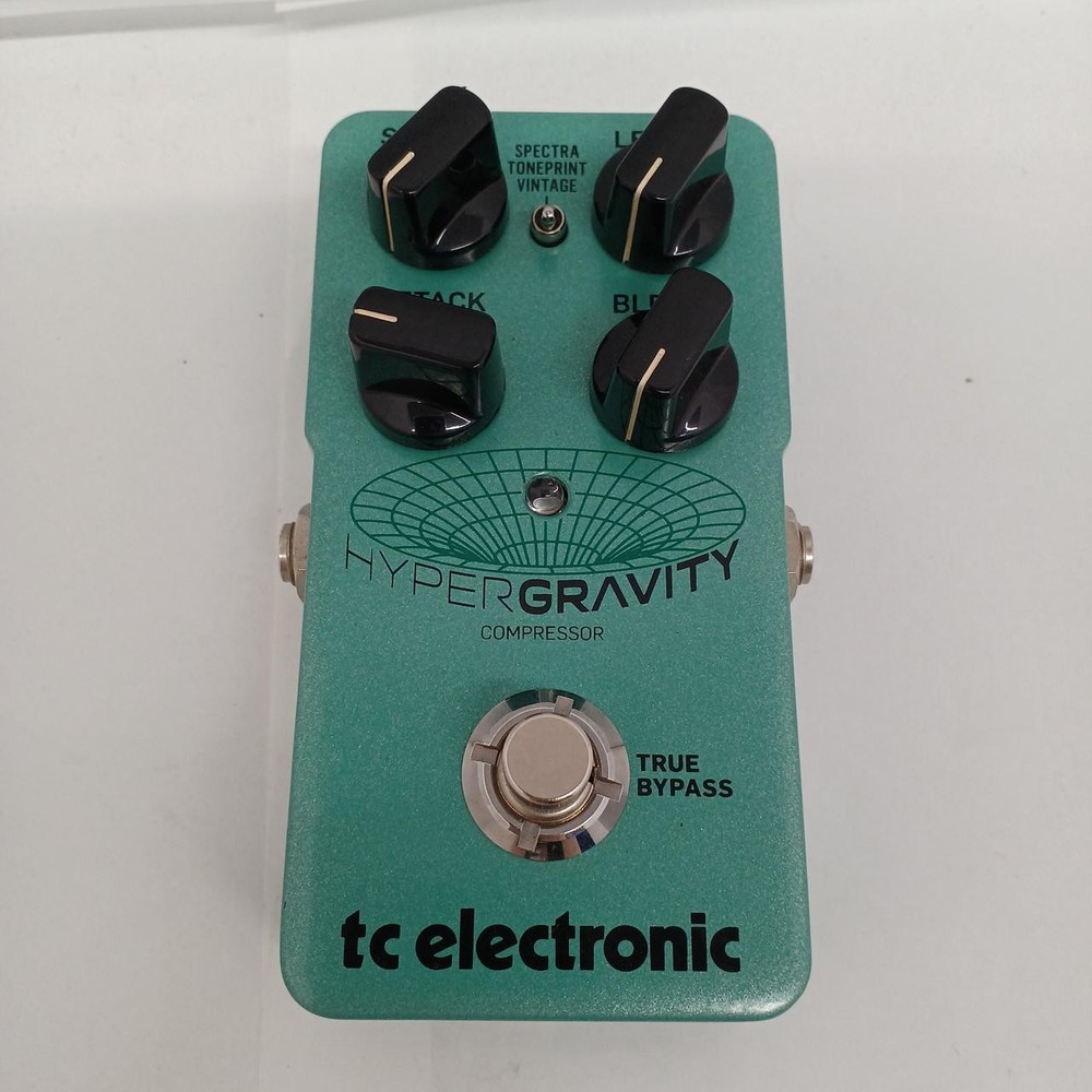 TC Electronic HyperGravity Compressor Pedal MD3 Multiband Studio Dynamics
