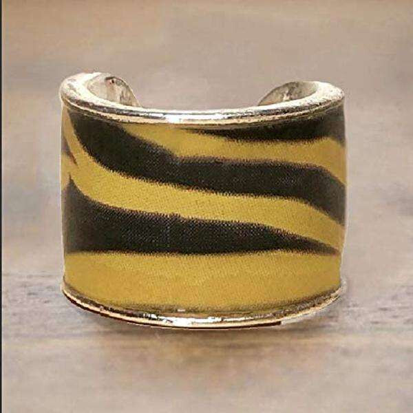 CharMED Stackable Personalize Stethoscope Bling Charm | Tiger Stripe