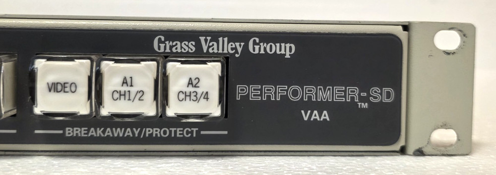 Grass Valley Group Performer SD VAA Tested & Working