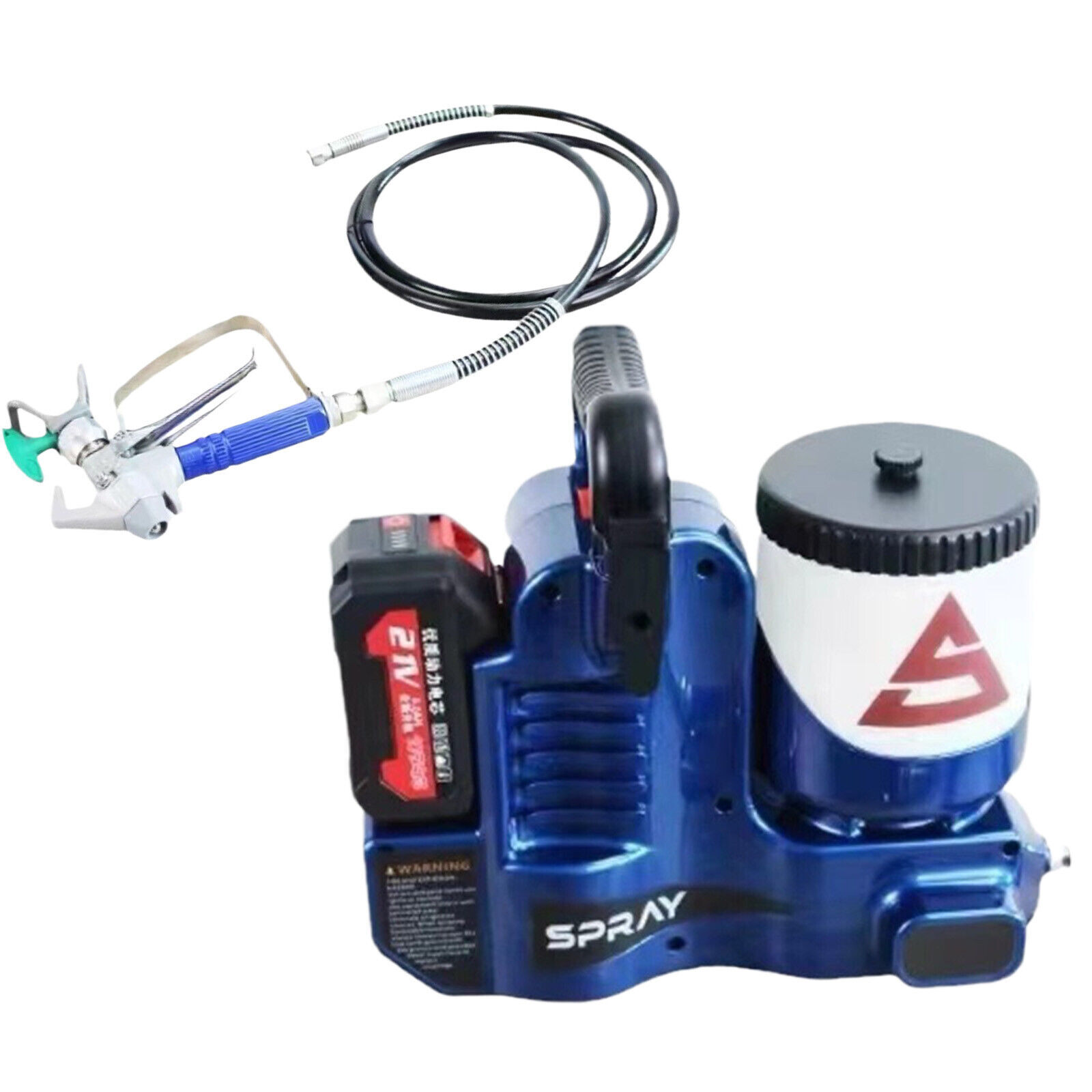 For Makita Airless Paint Sprayer Sprayer for Wall Paints Varnishes 18-21VBatteg9