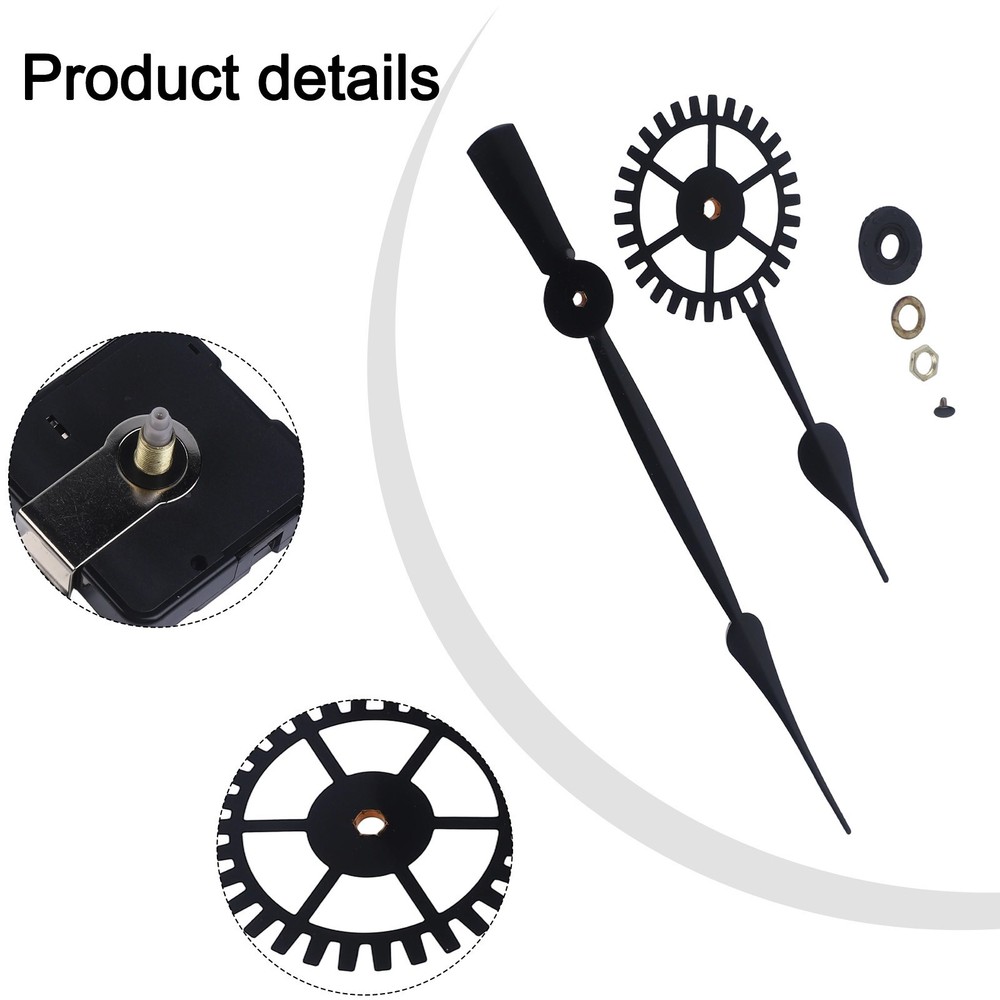 High Torque Long Silent Quartz Clock Movement Mechanism Replacement