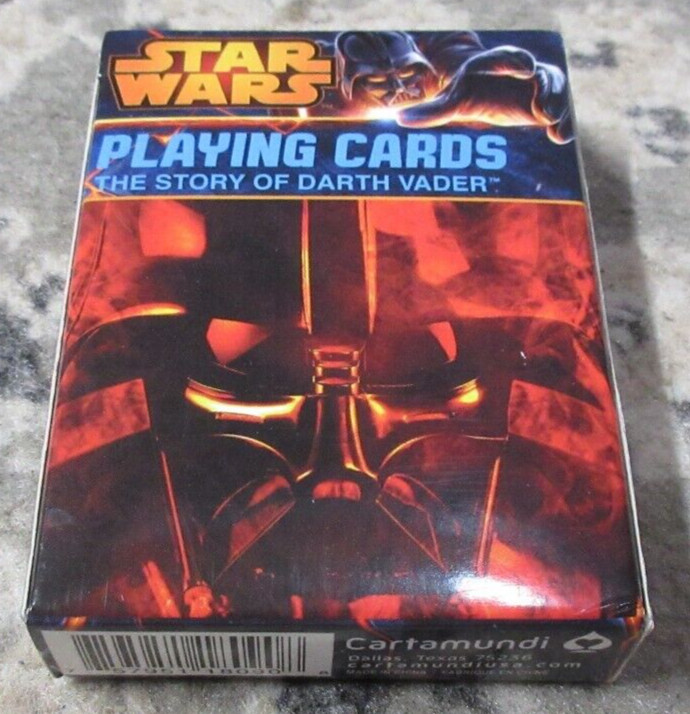 Darth Vadar Card Case and Playing Cards