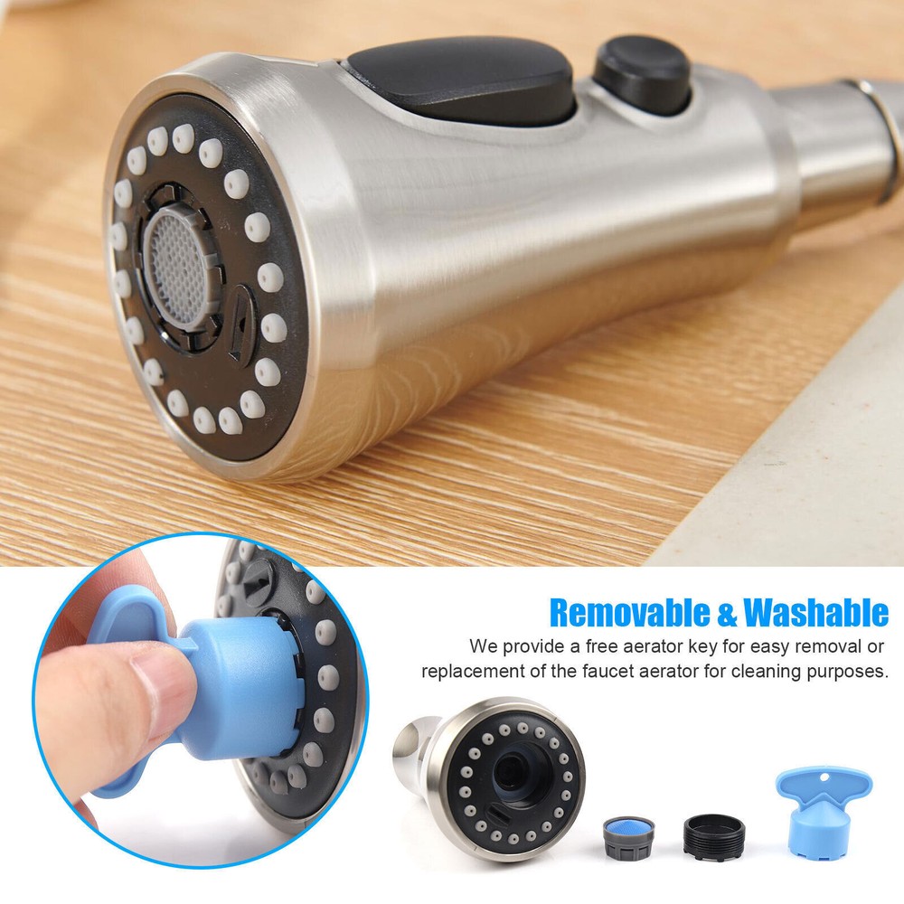 Universal Spray Head Pull Down Kitchen Faucet Replacement Part American Standard