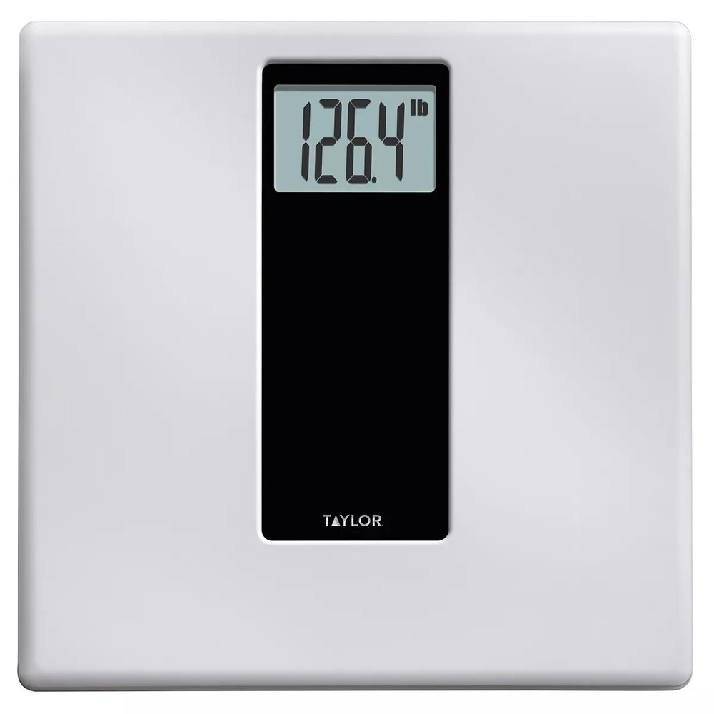 Taylor High Capacity Digital Scale - White