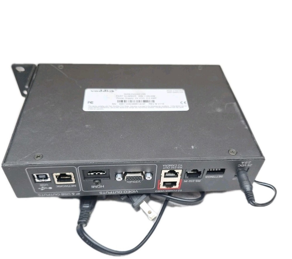 VADDIO QUICK-CONNECT USB 998-1105-038 USB Video Interface SEE NOTES