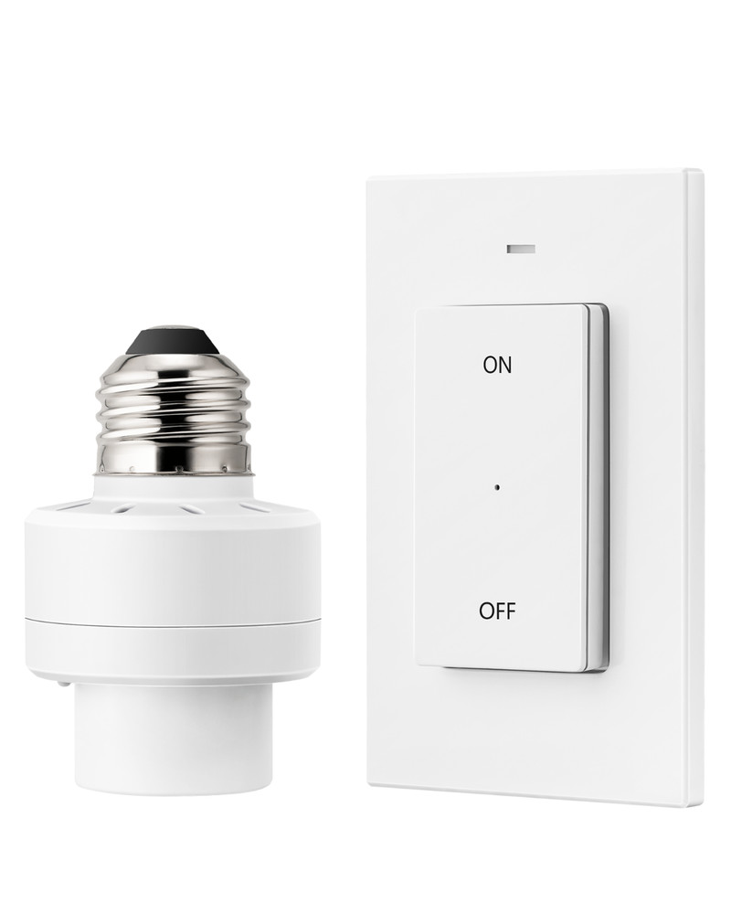 Wireless Light Switch Remote Control for Pull Chain Lamps No Wiring Needed