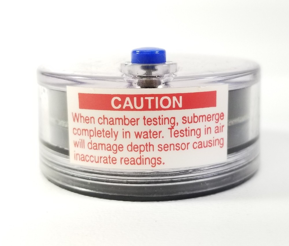 Oceanic Data 100 Puck Scuba Dive Computer with backlight + Manual #4121