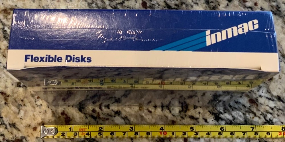 Inmac 5 1/4” Double Density 5.25” Floppy Disk New Sealed 2-Sided 10 Pack