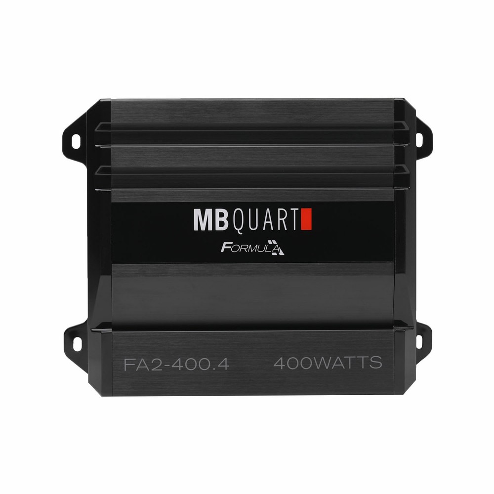 MB Quart FA2-400.4 400W RMS 4-Ch Amp + Install Kit