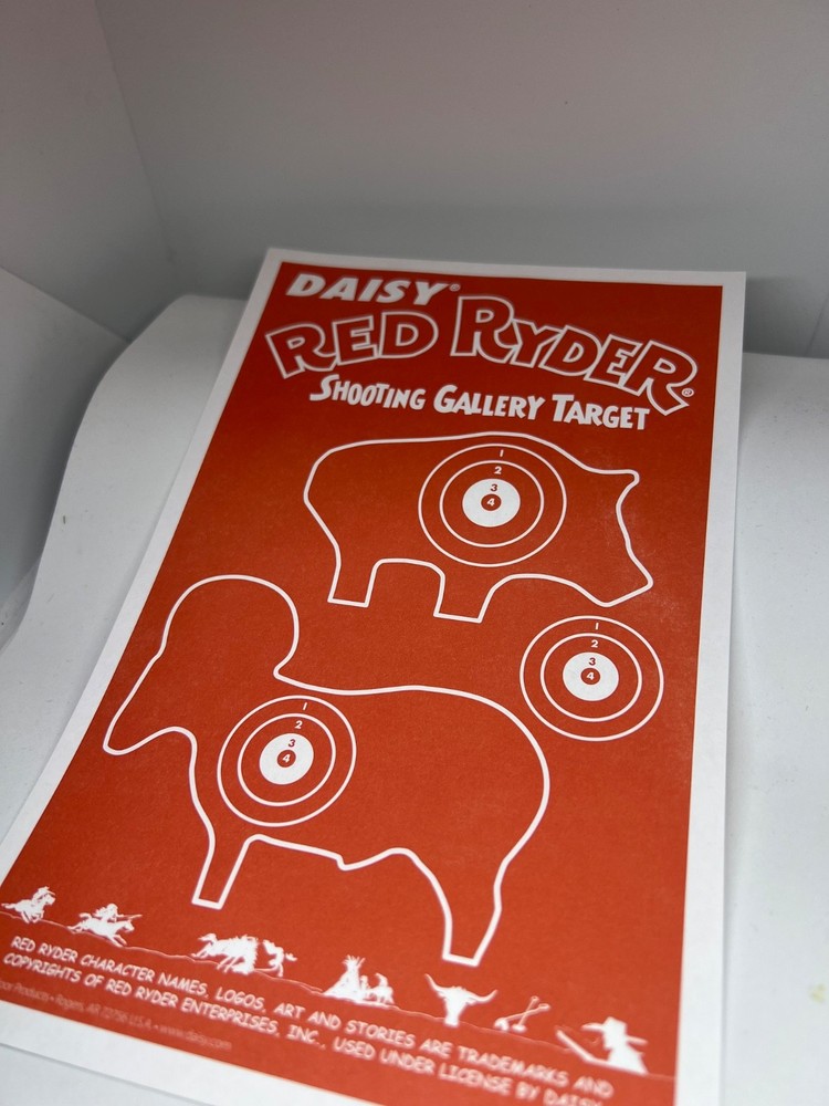 Assorted Daisy Red Ryder Targets Shooting Gallery