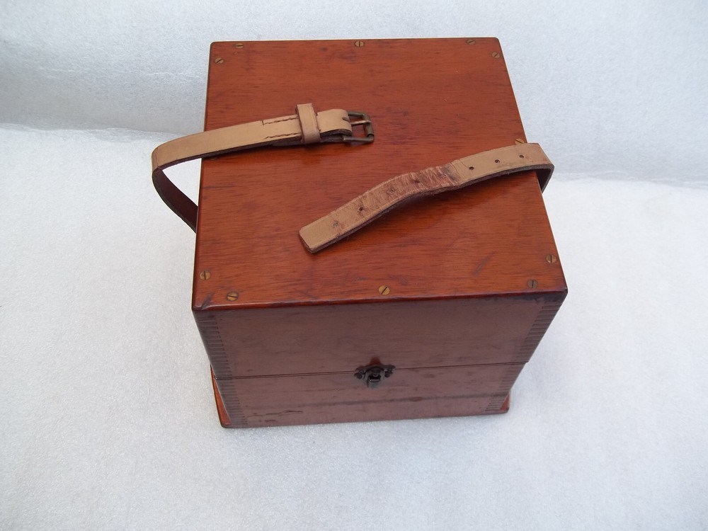 Antique Marine Chronometer Guard Case